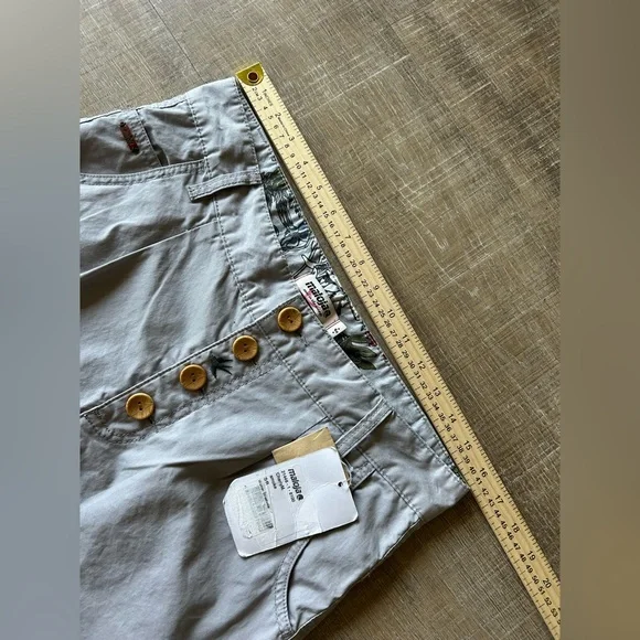 Maloja CharlyM Twill Bike Pants in Light Gray Smoke Size Medium Hiking Outdoors - Picture 10 of 16